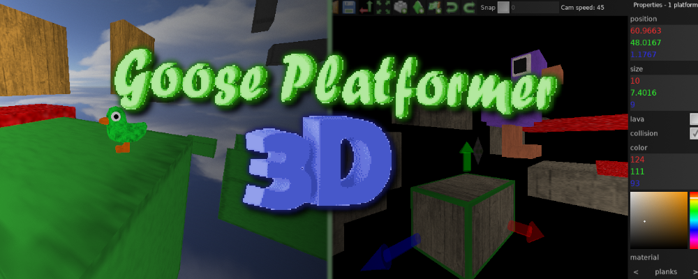 Goose Platformer 3D